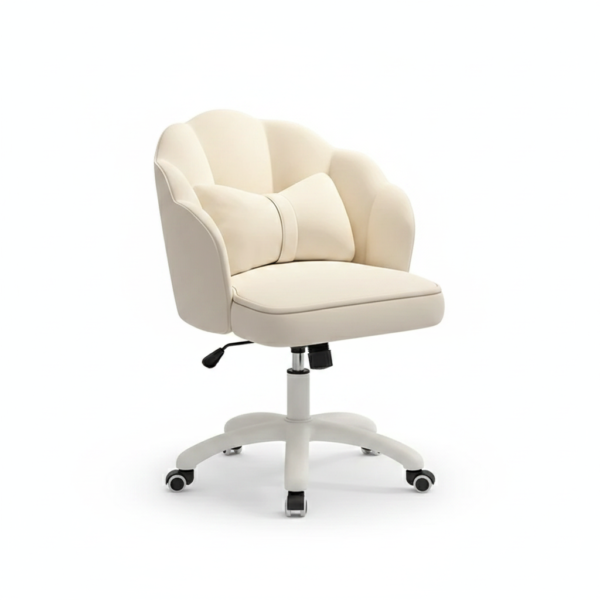 Chaise coiffeuse pétales pivotante, 6 coloris