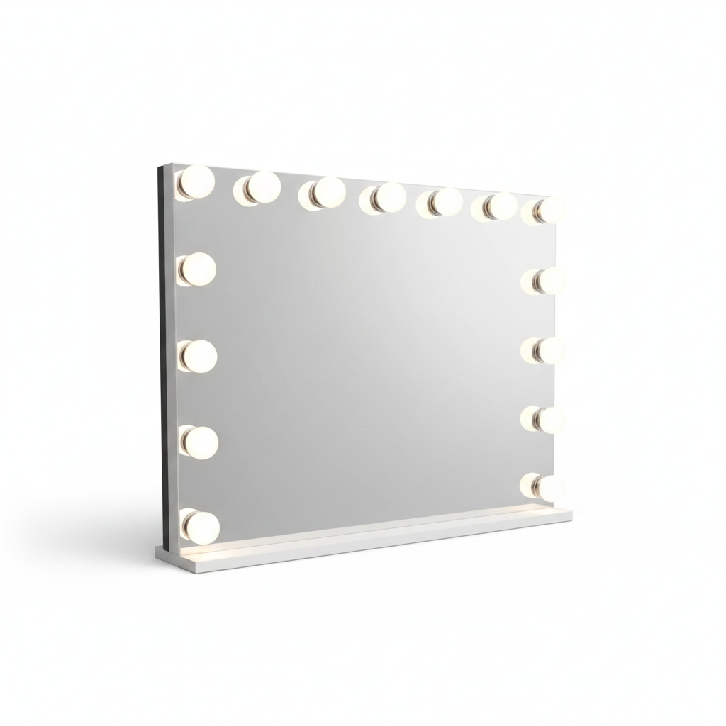 Miroir Hollywood Bluetooth 58 cm, 18 LED