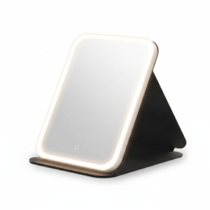 Mini miroir LED portable pliable rechargeable USB