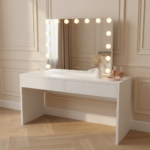 Miroir Hollywood Bluetooth 58 cm, 18 LED en situation