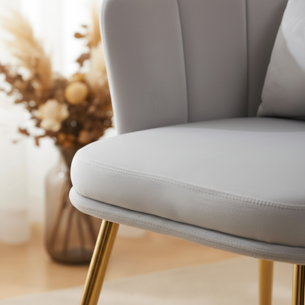 Détail matière du fauteuil