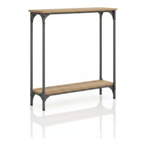 Console d'entrée avec étagère, 75 cm