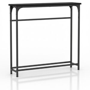 Console d'entrée à étagère, 75 x 19,5 cm