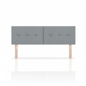 Tête de lit capitonnée en tissu, réglable